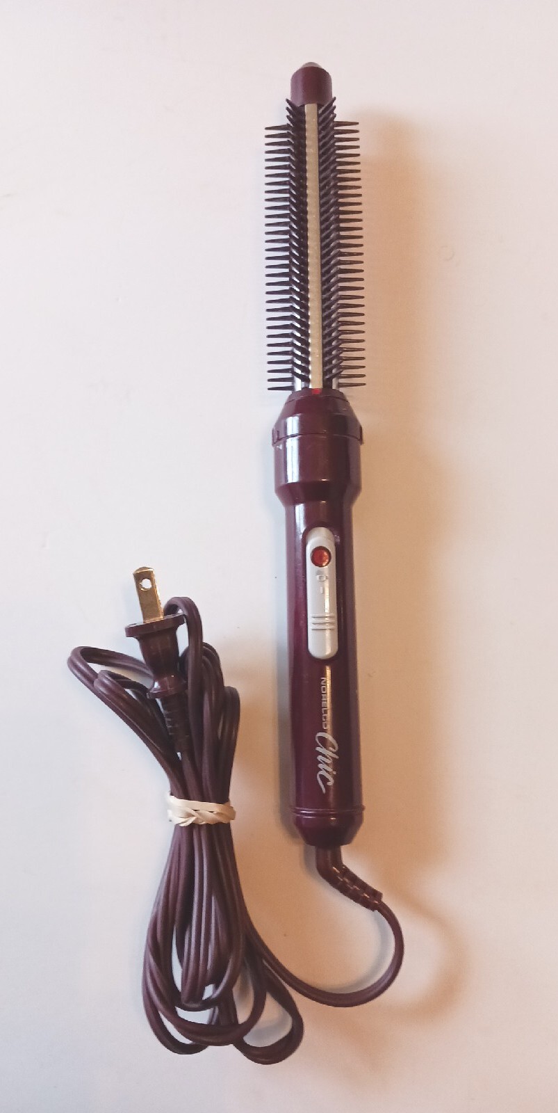 NORELCO Chic Hot Curling Iron Brush CCB-28 7/16"