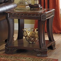 Ashley Furniture Signature Design Ledelle Square End Table, Brown, New, Free Shi on sale Ashley Furniture Signature Design Ledelle Square End Table, Brown, New, Free Shi on sale