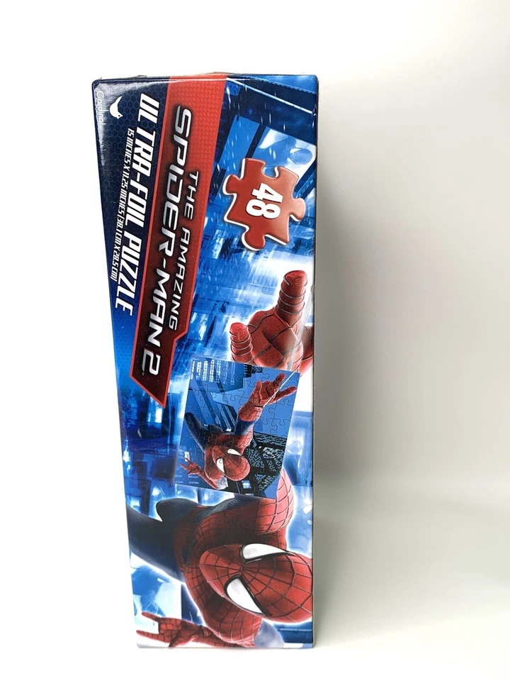 Spider-Man 2 Movie Ultra Foil Puzzle 48 Pieces 15” x 11.25” Cardinal 2014 - Image 2 of 4