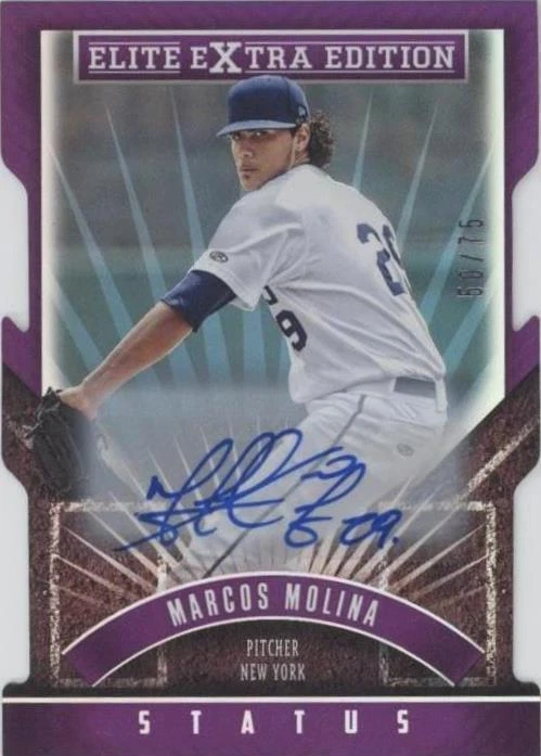 Status Purple Die-Cut Prospects Autographs