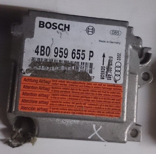 Audi A6 C5 4B 2,5 L 24V TDI V6 Bj 2003 Steuergerät Airbag Steuergerät 4B0959655P