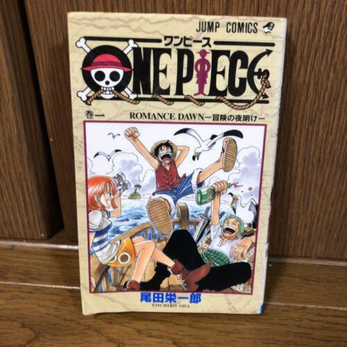 UNE PIÈCE Vol.1 Première édition japonaise Eiichiro Oda manga hebdomadaire Shonen Jump - Photo 1 sur 5