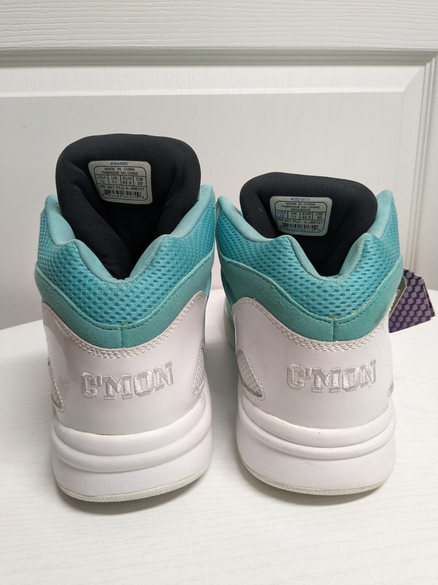 2009 REEBOK ONMI LITE PUMP X CMON COMMONWEALTH SWIRL TEAL WHITE