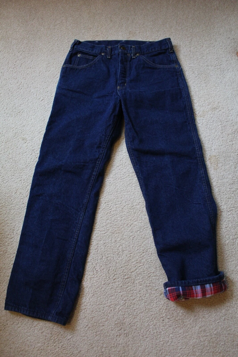 Carhartt flannel store lined jeans