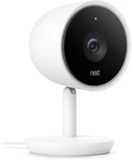 Google NEST Cam IQ Indoor Smart 1080P HD Security Camera A0053 NC3100US Nice