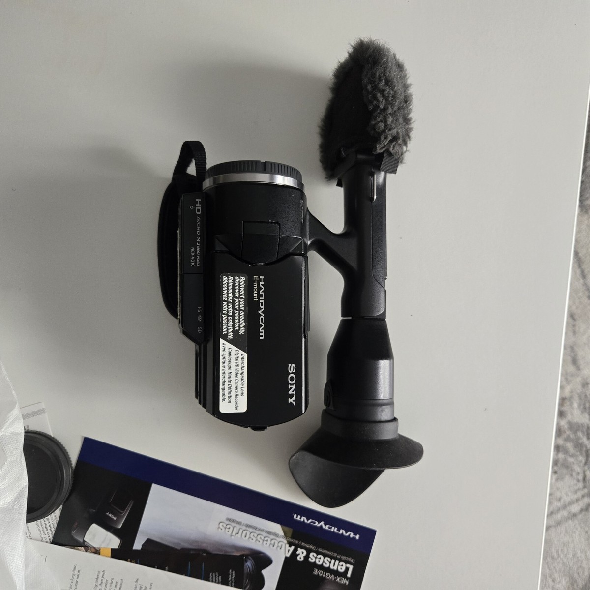 Sony NEX-VG10 (32 GB) High Definition Camcorder for sale
