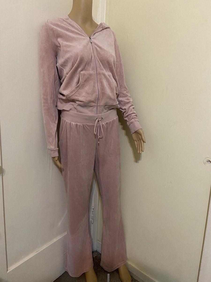 Juicy couture NEW Medium Tracksuit Set Baby Pink | eBay