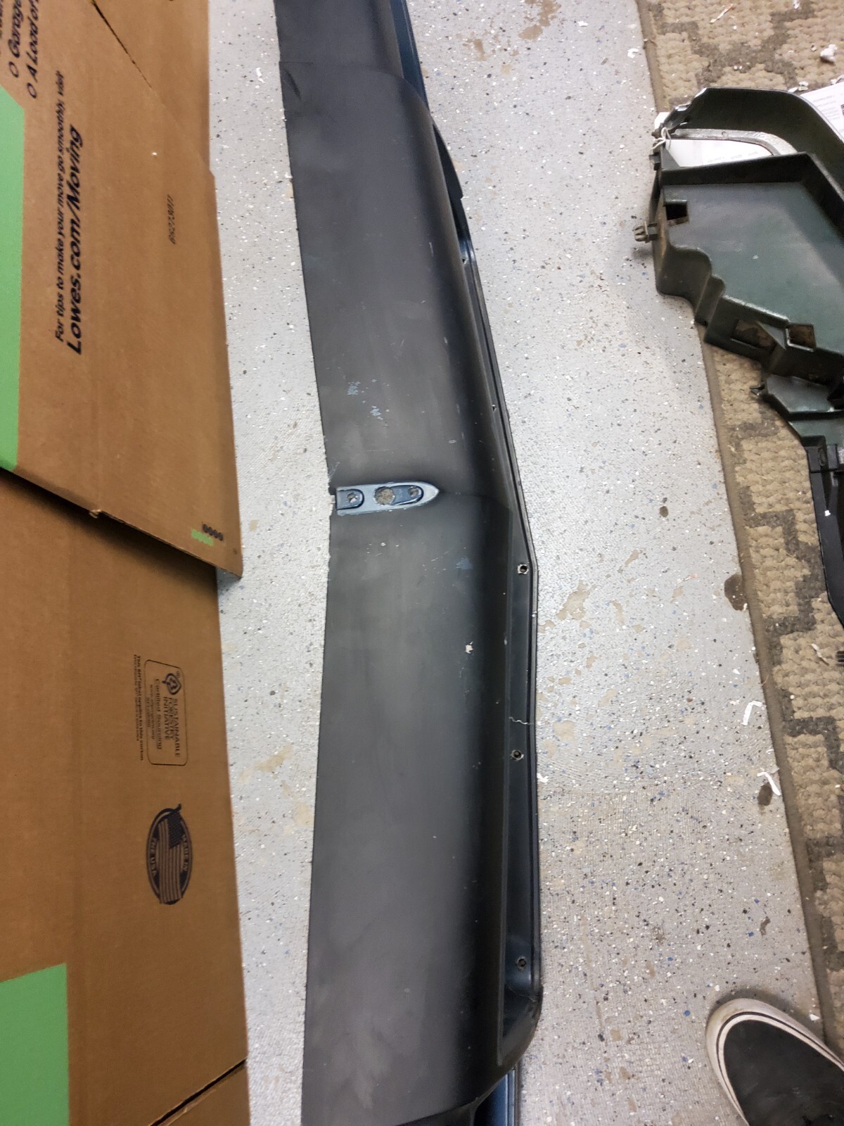 19861990 Chevy Chevrolet Caprice EURO Header Panel BARE OEM Black READ