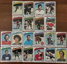 1976-77 Topps Hockey (20 Cards) 