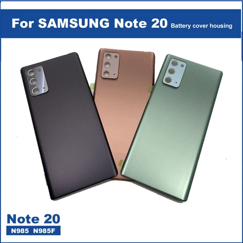 Rückseite Glas Akkudeckel mit Objektivdeckel für Samsung Galaxy Note 8 9 10 20 10 Plus - Bild 14 von 55