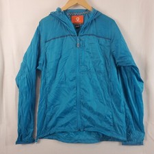 Merrell Women's Windbreaker Jacket Thin Blue Medium Tags