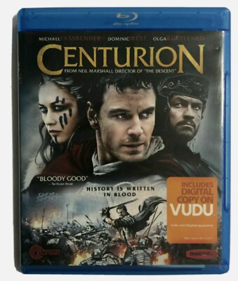 CENTURION (Blu-ray 2009 WS) Michael Fassbender, Dominic West, Olga Kurylenko NEW