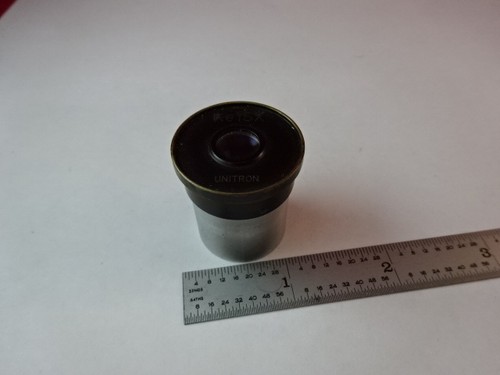 UNITRON EYEPIECE Ke15x OPTICS METALLOGRAPH MICROSCOPE PART AS IS &2-A ...