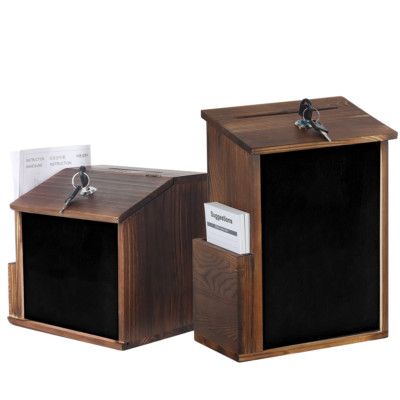 Kummerkasten Donation Box Spendenkasse Wahlurne Kasse mit Schlitz Klassenzimmer