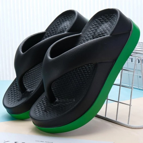 zapatillas exterior Sandalias antideslizantes y suaves con dibujos para mujer - Picture 4 of 9
