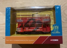 Corgi Classic, Commonwealth Games, Manchester Open Top Tram, Boxed