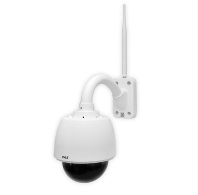 New Open-Box Pyle PIPCAMHD45 960p HD Outdoor WiFi IP Security Camera PTZ 4x Zoom