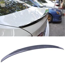 Carbon Fiber P Style Rear Trunk Lip Spoiler Wing For BMW 5-Series F10 2010-2016
