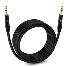 25 Feet ¼ TRS to ¼ TRS Balanced Audio Cable, Superior Signal Transfer, High F...