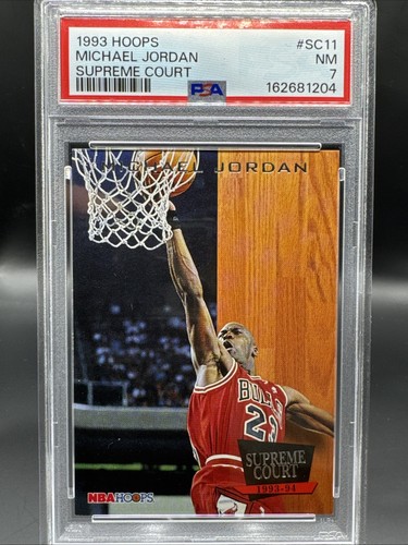 Michael Jordan #SC11 1993 Hoops Supreme Court card