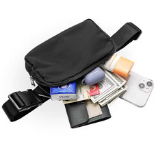 Everywhere Belt Bag/Fanny Pack Unisex - Black
