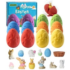 Bath Bombs for Kids, Easter Egg Organic Natural Bath Bomb with Surprise Toys ...