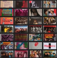 Rolling Stones Singles 7" Vinyl Schallplatten Sammlung 32 + 2 Flexi