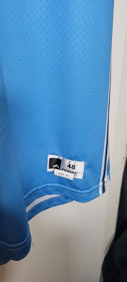 NCAA North Carolina Tar Heels Harrison Barnes Men's 48 Blue Basketball Jersey - Image 2 of 3