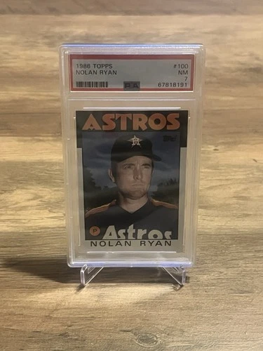 1986 Topps 100 Nolan Ryan (HOF) Houston Astros PSA 7