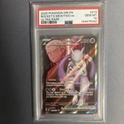 2025 POKEMON DRI EN-DESTINED RIVALS ULTRA RARE TEAM ROCKET'S MEWTWO EX PSA 10