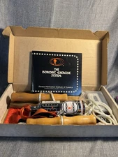 Vintage Isorobic Exercise System w/ Box, Manual, Tape & Straps – 1970s Fitness