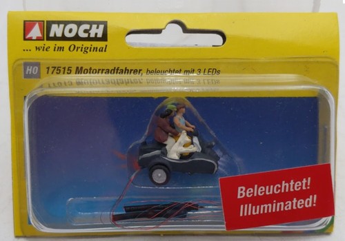 Still 17515 HO 3 Ruedas Motor Scooter Motociclista y Perro en Coche Lateral Iluminado | Zustand: New