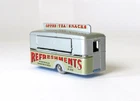 Vintage Lesney Matchbox #74 Mobile Canteen Light Blue Base Gray Wheels XLNT 1959