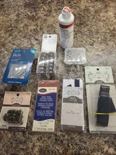 Sewing Supplies Notions Dritz Bobbins Pins Singer Machine Oil Etc Mixed Lot 