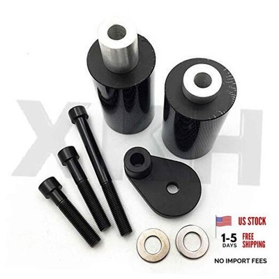 XKMT-carbon No Cut Frame Slider Protector Compatible With 2001-2003 Gsxr 600
