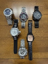 Lot Of 6 Invicta Men s Watch Lot Grand Diver Reserve Signature II Aviator Lupah