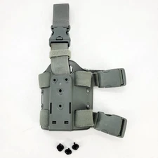 Safariland 6005 Double Strap Leg Shroud Quick Release Buckle Green STX Tactical