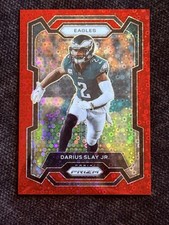 DARIUS SLAY RED NO HUDDLE 2023 Panini Prizm Darius Slay Jr /70 SP HIT RARE