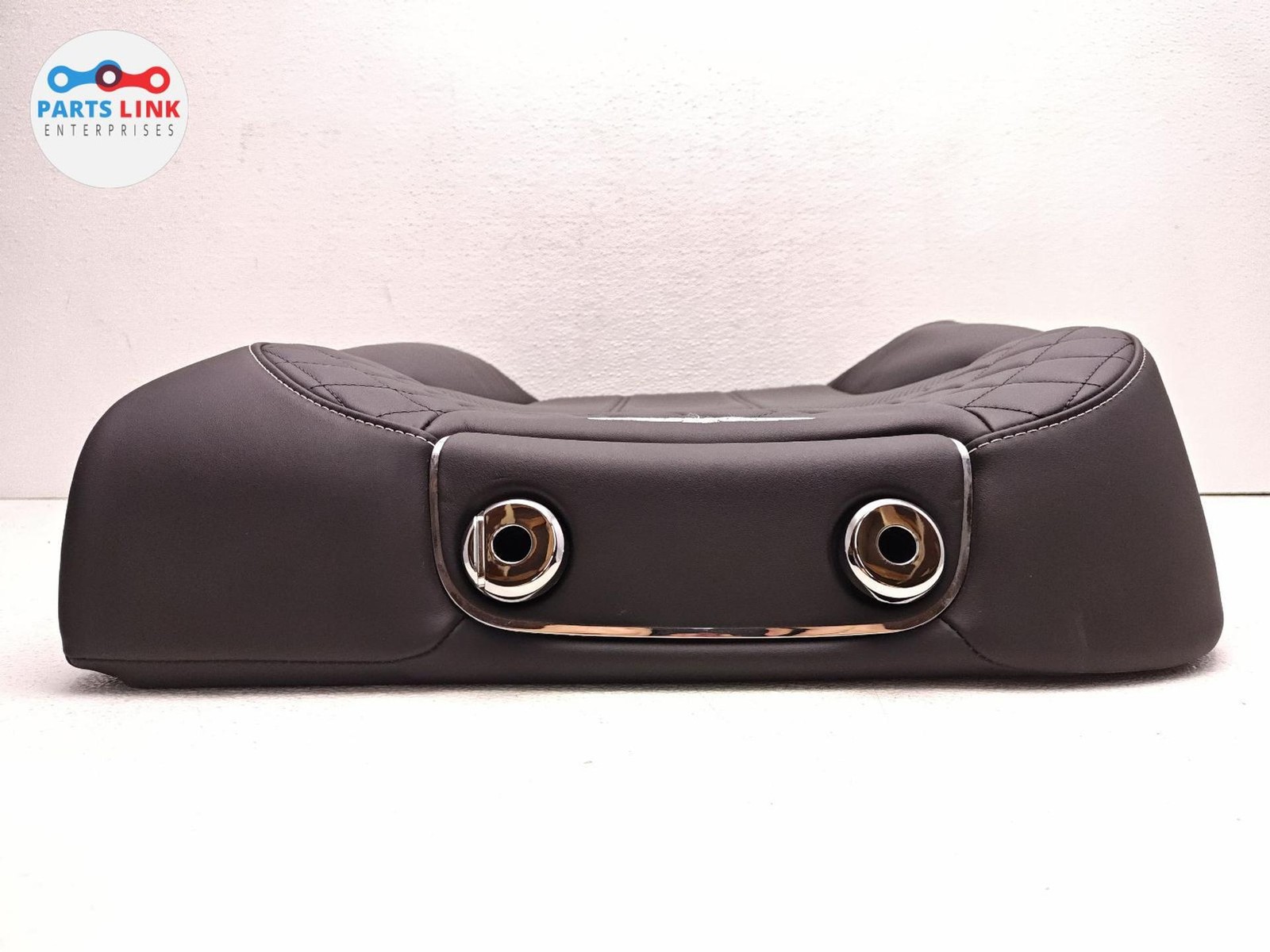 2016-20 BENTLEY BENTAYGA REAR RIGHT SEAT COVER BACK TOP CUSHION EBONY LEATHER