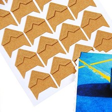 Self-Adhesive Acid Free Photo Corners for Scrapbooks Memory Kraft Paper L