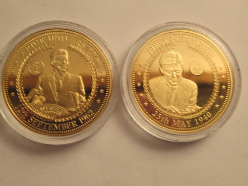 Collezione Bradford Exchange JFK 100th Anniversary Proof - in scatola/COA - Foto 5 di 9