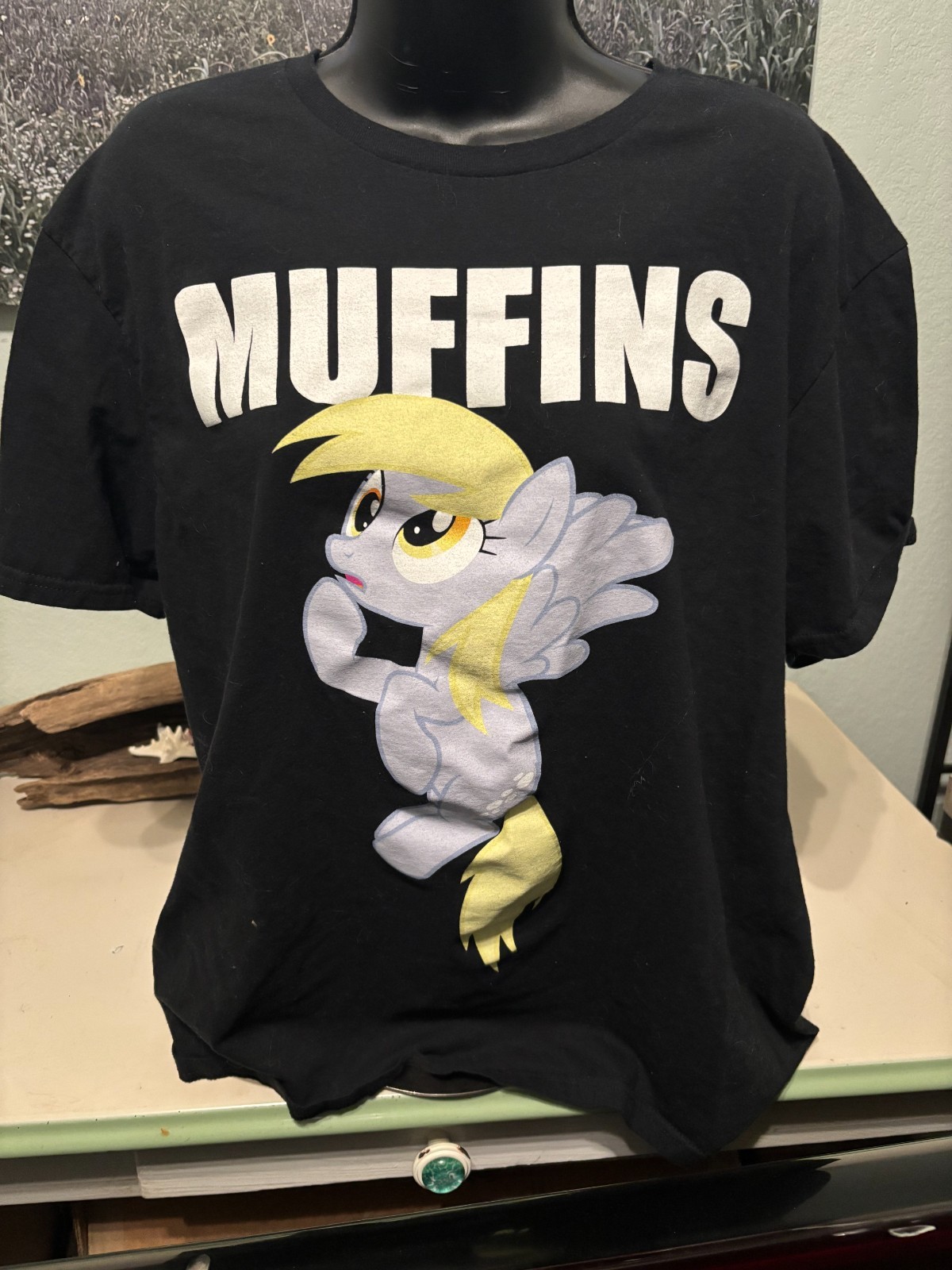 MUFFINS DERPY MLP MY LITTLE PONY SHIRT SIZE Large