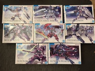 Bandai HGTWFM 1/144 Gundam Model Kit Lot New
