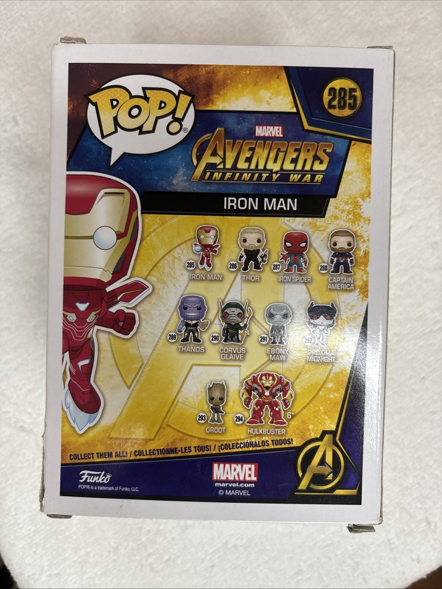 Funko Pop! Vinyl: Marvel - Iron Man #285 for sale online | eBay