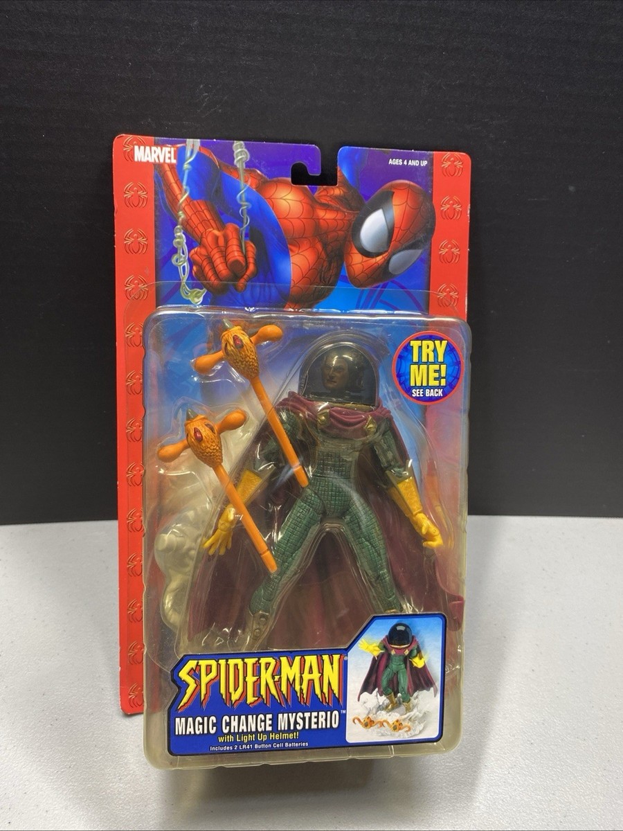 SPIDER-MAN CLASSICS VILLAIN MAGIC CHANGE MYSTERIO TOYBIZ 2005 | eBay