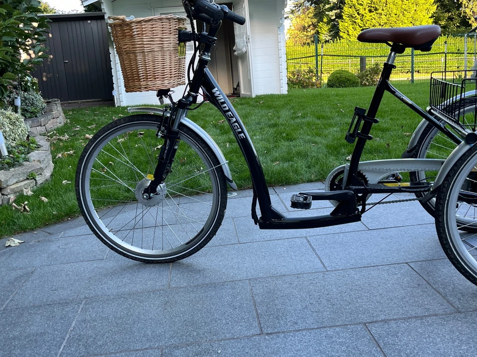 Dreirad Wild Eagle E-Bike 26 Zoll vorn, 24 Zoll hinten - NEU - Bild 2 von 4