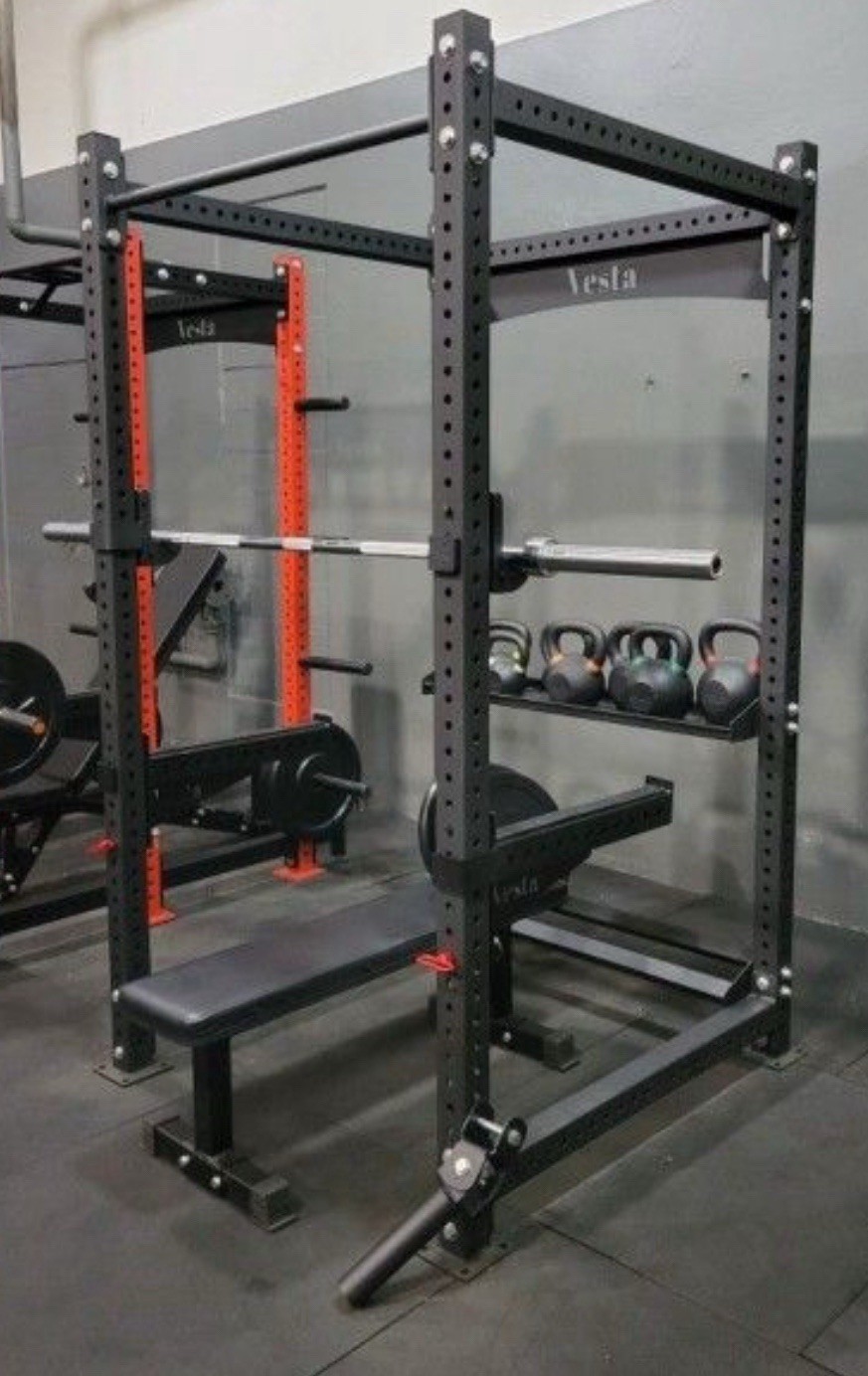 Squat Rack with Bar Home Gym Equipment