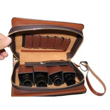 Genuine Leather Saxophone Mouthpiece Pouch (4...