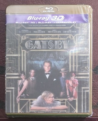  @ The Great Gatsby (2013)   Blu-ray   Region B   DiCaprio Bale   FREE postage!!