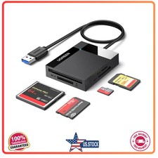 UGREEN USB 3.0 SD Card Reader Hub 5Gbps Multi Card Adapter for CF SD TF MS
